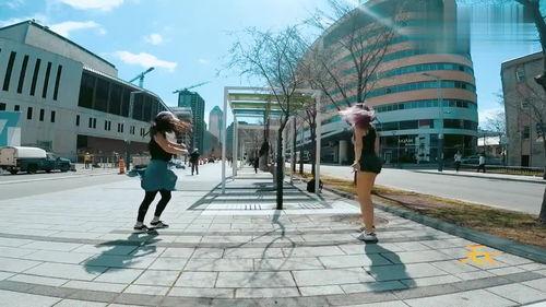 外国网红跳鬼步舞,鬼步舞席卷全球，舞动青春风采