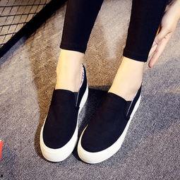 网红孕妇黑色懒人鞋,舒适时尚两不误